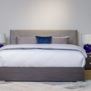 BLAKE King Bed + 2 Nightstands