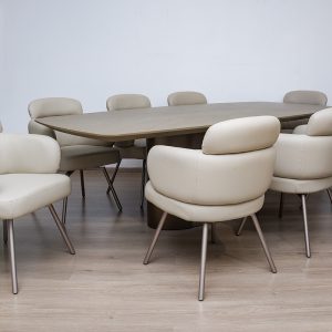 AVALON Dining Table + 8 Gracie Chairs