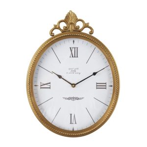 HOME DECOR -30133- METAL CLOCK