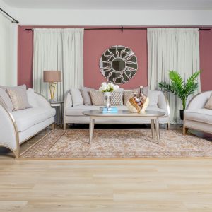 LYSSA 7 Seater Fabric Sofa (3+2+1+1)